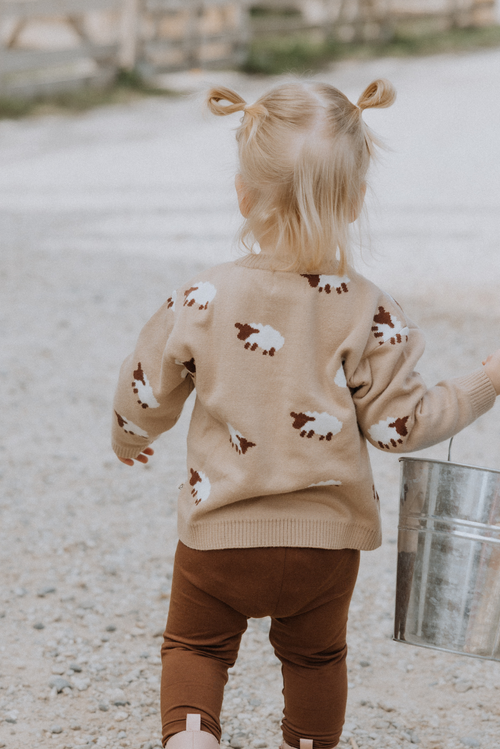 Baa Baa Sheep Jacquard Sweater