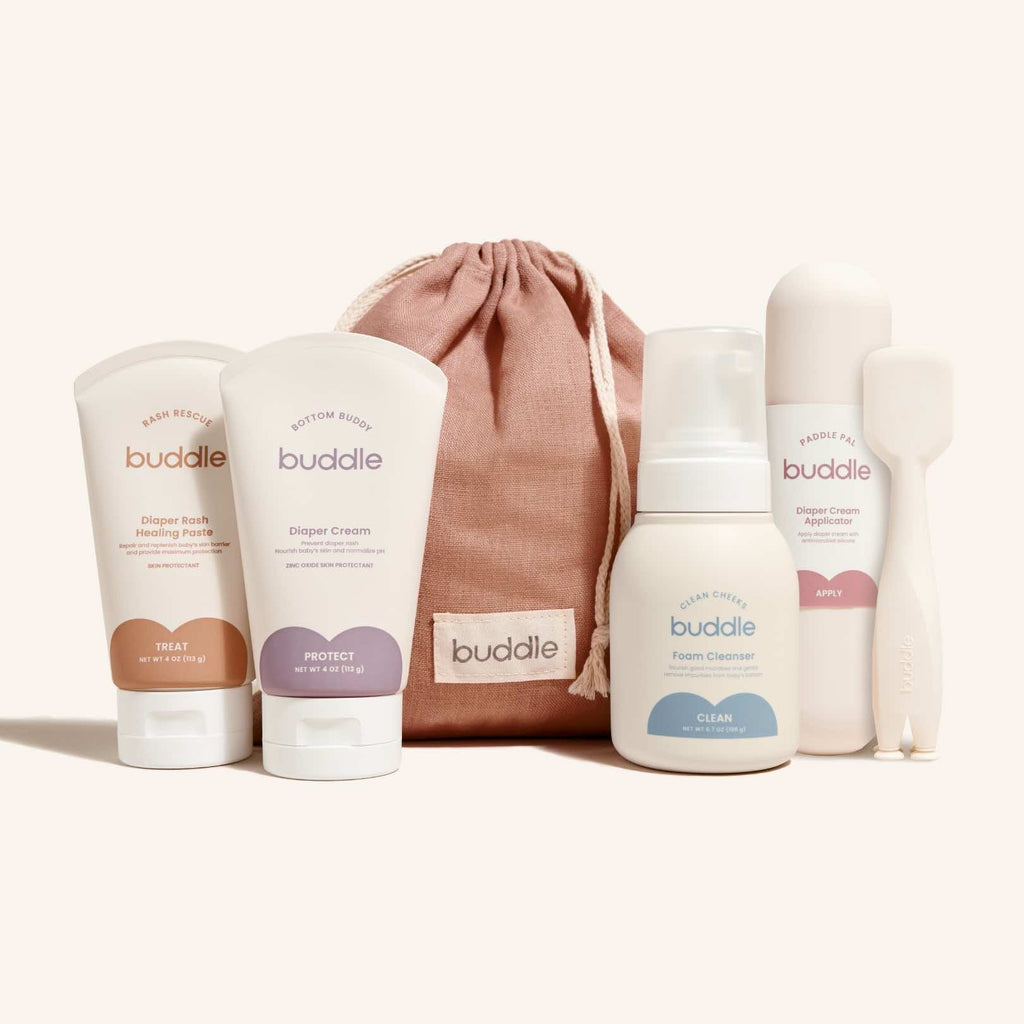 Buddle Diaper Rash System Essentials Kit non-toxic treatment set